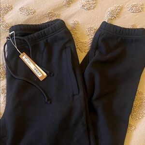 Skims Black Jogger Sweatpants